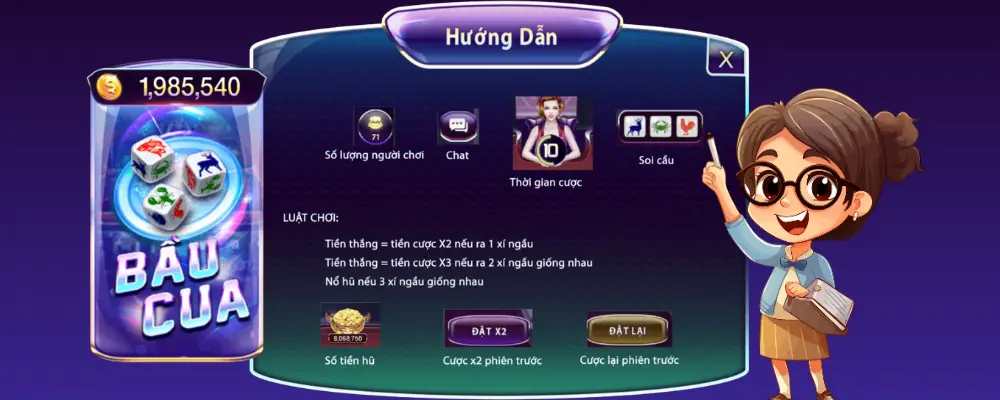 Bầu Cua Cá Cọp – Nâng Tầm Trò Chơi Dân Gian Cùng 789club 1 luật chơi bầu cua cá cọp vô cùng đơn giản